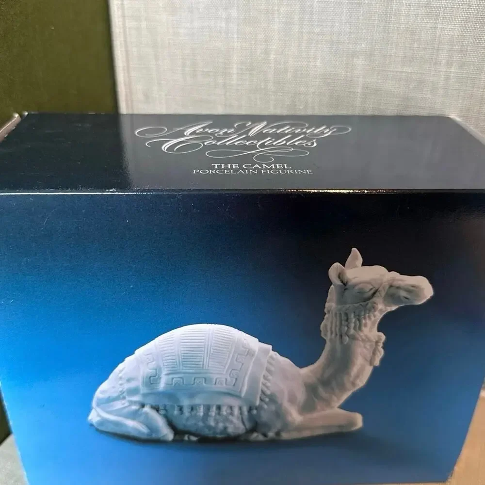 Avon Nativity Camel • 1984 • Signed M A 1984 • Boxed